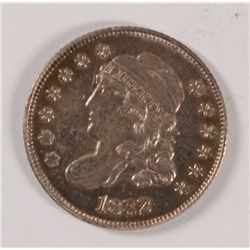 1832 BUST HALF DIME AU/BU