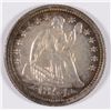 Image 1 : 1854 SEATED HALF DIME MS-63