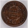 Image 3 : 1855 HALF CENT ICG AU-55