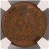 Image 3 : 1867 INDIAN HEAD CENT NGC AU-58 BN