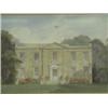 Image 2 : English School A GEORGIAN COUNTRY HOUSE AND A PANELLED DRAWING ROOM two watercolours, 35 x...