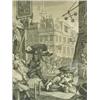 Image 1 : William Hogarth 'BEER STREET' After Hogarth 'JOHN WILKES ESQ' (unframed) and 'THE POLITICIAN'...