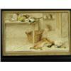 Image 1 : William Cruickshank A PAIR OF STILL LIFES OF GAME IN A LARDER signed, watercolours, each 13...