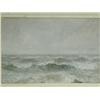 Image 1 : English School VIEW OF A CHOPPY SEA watercolour, 21 x 32cm Est. 100/150...