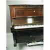 Image 1 : A Bechstein upright piano, no. 66115, in a mahogany case Est. 200/400...