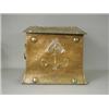 Image 1 : An Art Nouveau copper coal bin, 31cm high Est. 80/150...