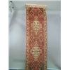 Image 1 : A modern red ground handmade woollen Persian Bidjar runner, 2.72 x 0.80m Est. 250/300...