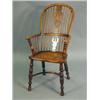 Image 1 : A late 19th century elm and ash Windsor chair Est. 150/200...