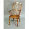 Image 1 : A late 19th century elm and ash Windsor chair Est. 150/200...