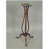 Image 1 : An Edwardian mahogany and inlaid torchere plant stand Est. 100/150...