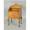 Image 1 : A 1930's Maple & Co walnut bedside cabinet, 47cm Est. 150/200...