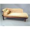 Image 1 : A William IV carved rosewood chaise longue, stamped to the base I. Lee, possibly Isaac Lee, Al...