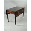 Image 1 : A 19th century mahogany Pembroke table, 1m long Est. 200/300...