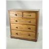 Image 1 : A Victorian mahogany chest of two short and three long drawers, 102cm wide Est. 200/300...