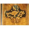 Image 3 : A 19th century Dutch (?) marquetry armoire, each door having three matching marquetry panels o...