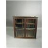 Image 1 : A late Georgian mahogany bookcase with two astragal glazed doors, 91cm wide Est. 150/250...