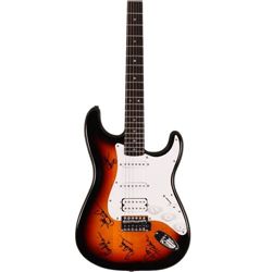 EAGLE’S SIGNED GUITAR  WITH CUSTOM CABINET By Dave Meehan