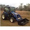 Image 1 : BOOMER 3050 CAB CVT TRACTOR WITH LOADER By New Holland