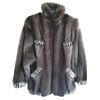 Image 1 : NATURAL RACCOON FUR COAT – SIZE L By Paparazzi Fur