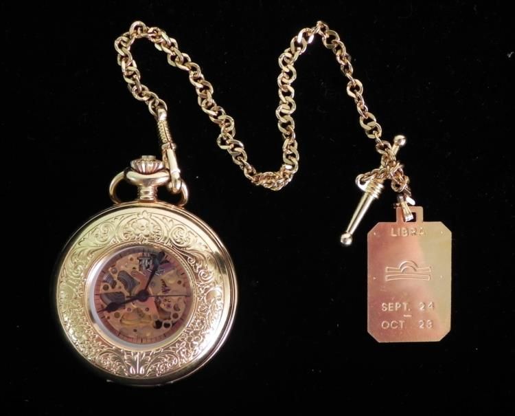 Modern Baylor Horoscope Pocket Watch 17 