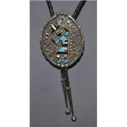 ZUNI SILVER BOLO