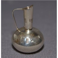 MINI NAVAJO SILVER WATER PITCHER