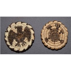 TWO MINI PIMA BASKETS