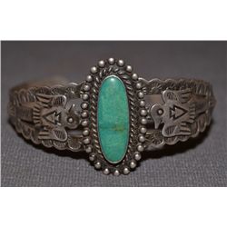 NAVAJO SILVER BRACELET