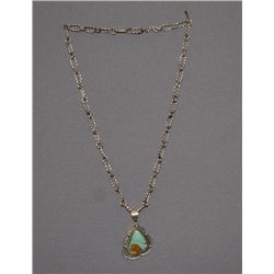 NAVAJO SILVER NECKLACE