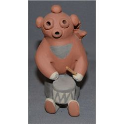 COCHITI POTTERY DRUMMER