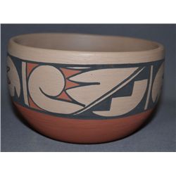 SAN ILDEFONSO POTTERY BOWL