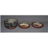 Image 5 : THREE SANTO DOMINGO POTTERY BOWLS