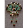Image 1 : ZUNI SILVER PIN/PENDANT