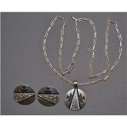 SILVER JEWLERY SET
