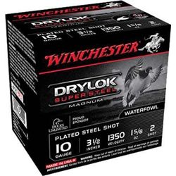 WinXSC102 SuperX Drylok PlatedSuperSteel 10ga 3.5" 1-5/8oz 2 Shot 25Box/10CaseUPC#20892017108 1-case