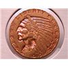 Image 1 : 1912 $5 Gold Indian
