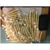 Image 1 : 100 LARGE 4" VIALS GOLD FLAKES