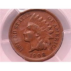1908-S Indian Cent VF20 PCGS