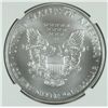 Image 3 : 2003 AMERICAN SILVER EAGLE, NGC MS-69 NICE!