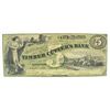 Image 1 : 1854 $5 TIMBER CUTTER'S BANK (SAVANNAH, GA)