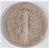 Image 2 : 1921 MERCURY DIME, F/VF   KEY DATE!