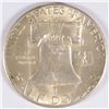 Image 2 : 1952-S FRANKLIN HALF DOLLAR, MS-64 NICE!