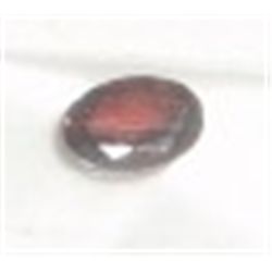 .50 1/2 CARAT *VERY NICE-GEM QUALITY* RED GARNET BEAUTIFUL OVAL CUT & FACETED GEMSTONE-READY FOR MOU