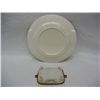 Image 3 : President and Mrs. John F Kennedy Decorative Plate and Porcelain Ash Tray