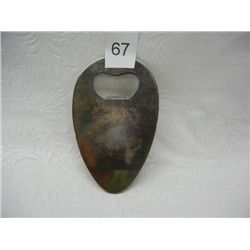 Crown Silver Plated Bottle Opener