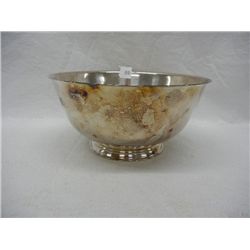 Paul Revere Reproduction William A Rogers Bowl, by Oneida Ltd. Silversmiths