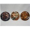 Image 1 : 3 Norman Rockwell Plates, by Knowles: "The Music Maker", NIB, "The Ship Builder" and "The Toy Maker"