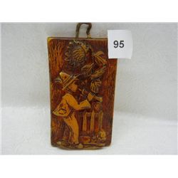 German Beeswax Wall Plaque