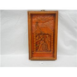 German Beeswax Wall Plaque