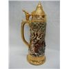 Image 2 : Large Gold Trimmed Beer Stein